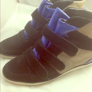 Coach Dreama High Top Wedge Sneaker
